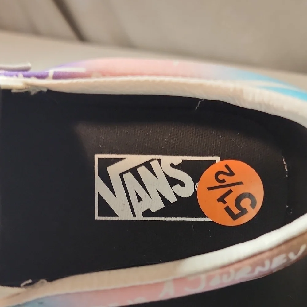 Vans Multicolor Pride Journey Slip-On Shoes